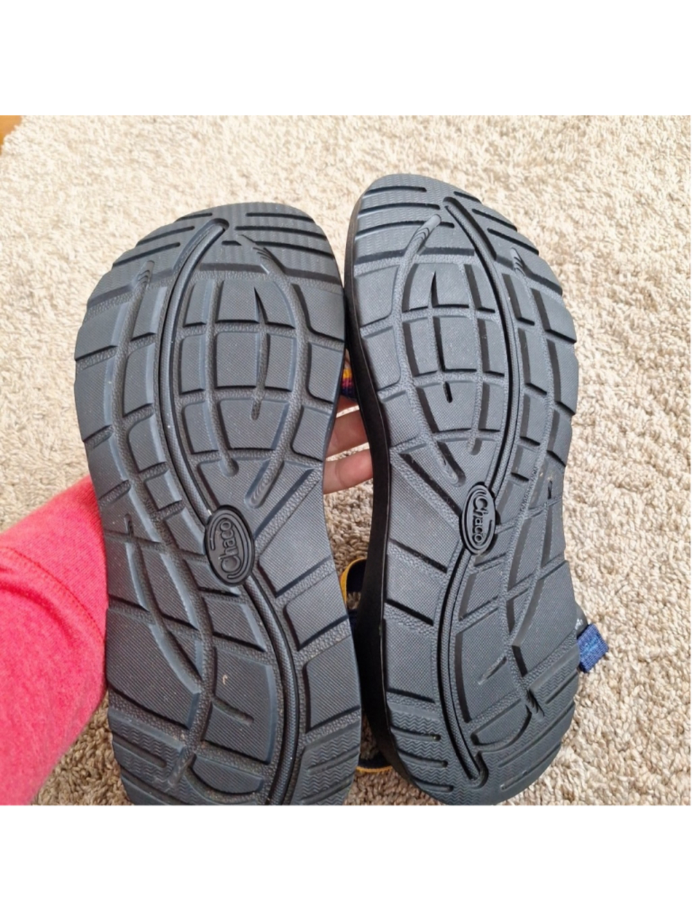 Chaco Sandals Womens 10W Tetra Sunset Wide Width Hiking Outdoors Chacos Cloud - Picture 7 of 10